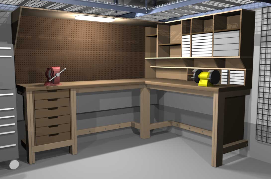 Garage Workbenches Plans